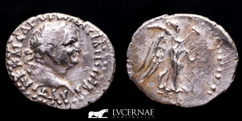 Roman Provincial - CAPPADOCIA. Caesarea. Vespasian (69-79 AD). Silver Hemidrachm...