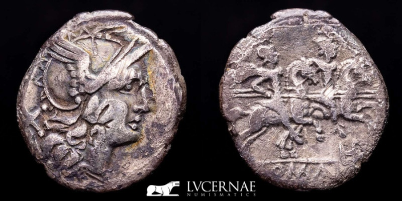 Roman Republic - Anonymous, silver denarius (LPLH series) (3.32 g. 18 mm.). Sout...