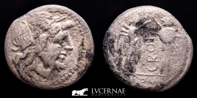 ROMAN REPUBLIC. 211-208 BC. Uncertain mint. CROT series.
Anonymous - Silver Vict...