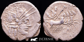 Papirius Carbo Silver Denarius 3,74 g. 20 mm. Rome 122 B.C Good very fine