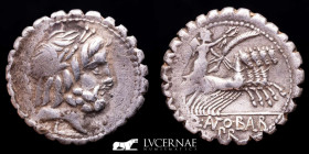 Q. Antonius Balbus Silver Denarius 3,54 g. 20 mm. Rome 83 BC gVF