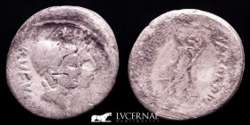 Mn. Cordius Rufus Silver Denarius 3,66 g, 19 mm. Rome 46 B.C. VF