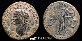 Claudius I Bronze As 12.49 g., 30 mm. Rome 41-50 A.D. Good very fine (MBC)