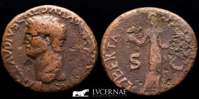 Claudius I (41-54 A.D.) Æ Bronze As 12,32 g. 28 mm. Rome 41-42 A.D. gVF