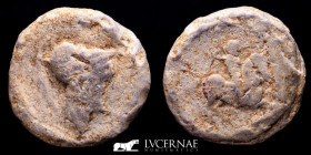Roman Republic Lead Monetiform lead 16,94 g. 23 mm Hispania II-I B.C. gVF