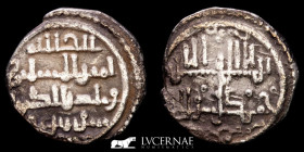 Almoravid Empire Silver Quirate 0,89 g. 12 mm - 1106-1143 Good very fine