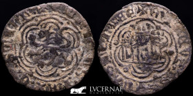 Enrique III Billon Blanca 2.00 g. 23 mm. Toledo 1390-1406 Good very fine