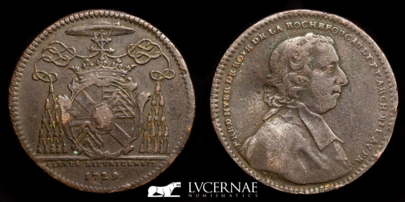 France
Cat.: F.9353 - Corre.4351

Obverse : FRED. HYER. DE ROYE DE LA ROCHEFOUCA...