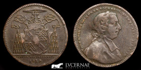 Clergy of Bourges Silver Jetton 7.91 g., 31 mm. France 1729 Good very fine (MBC+)