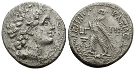 PTOLEMAIC KINGS OF EGYPT. Ptolemy XII Neos Dionysos 80-58 BC. Tetradrachm (14.2 Gr. 30 mm.) Alexandria. 
Diademed head of Ptolemy I to right, wearing ...