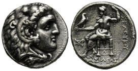 SELEUKID KINGS of SYRIA. Seleukos I Nikator. 312-280 BC. AR Tetradrachm (17.3 Gr. 31 mm.)
 Seleukeia on the Tigris mint. Struck circa 300-280 BC. 
Hea...