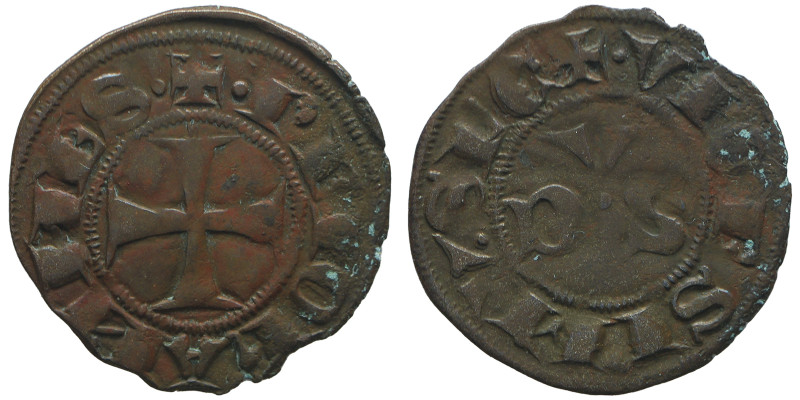 Giovanni XXII 1316-1334 
Picciolo, Macerata, Mi 0.52 g.
Ref : MIR 187 (R) , Munt...