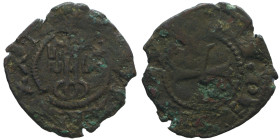 Giovanni XXII 1316-1334 
Denaro paparino, Montefiascone, Mi 0.71 g.
Ref : MIR 188/2 (R2) , Munt 4, Berman 173
Conservation : TB. Très Rare