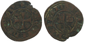 Benedetto XII 1334-1342 
Denaro Picciolo, Montefiascone, Mi 0.57 g.
Ref : MIR 196 , Munt 4, Berman 181
Conservation : TB. Rare