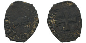 Callisto III 1455-1458
Denaro Piccolo, Mi 0.51 g.
Ref : MIR 353 (R)
Conservation : TB