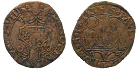 Innocenzo VIII 1484-1492
Quattrino, Roma, Mi 1.10 g.
Ref : MIR 492, Munt 9 , Berman 501
Conservation : TTB