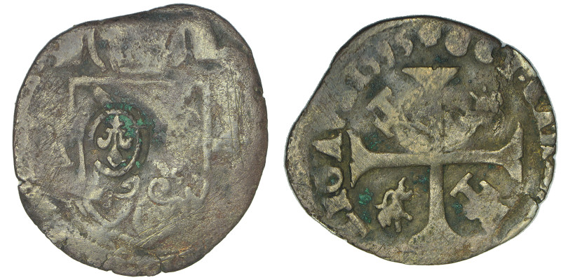 Clemente VIII 1592-1605
Dozzina (Douzain) , Avignone, 1595, Mi 1.78 g.
Ref : MIR...