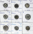 Lote 20 monedas 2 Maravedís. VARIAS CECAS. A EXAMINAR. BC a MBC+.