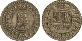 16 Maravedís. 1633. TRUJILLO. M. 4,89 grs. AC-506. EBC.