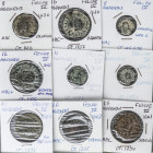 Lote 34 monedas 4, 8, 16 Maravedís. VARIAS CECAS. A EXAMINAR. BC+ a MBC+.