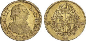 1/2 Escudo. 1786. MADRID. D.V. 1,72 grs. Brillo original. AC-1280. MBC+.