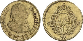 1/2 Escudo. 1788. SEVILLA. C. 1,73 grs. AC-1318. MBC.