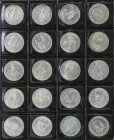 Lote 20 monedas 25 Schilling. 1955 a 1973. AR. Todas diferentes. A EXAMINAR. EBC- a SC.