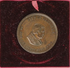 Lote 3 medallas. 1837 a 1870. GREGORIUS XVI (2) y PIUS IX. VATICANO. Br. Ø 39 a 60 mm. A EXAMINAR. EBC a SC.