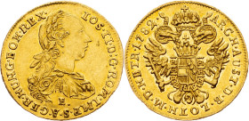 Joseph II., 1 Dukat 1782, E, Karlsburg