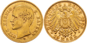 Germany, 10 Mark 1903, D