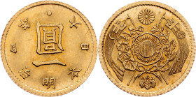 Japan, 1 Yen 4 (1871)