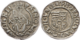 Ferdinand I., Denar 1545, KB, Kremnitz