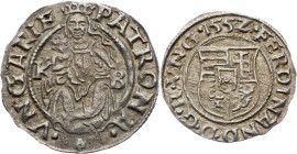 Ferdinand I., Denar 1552, KB, Kremnitz