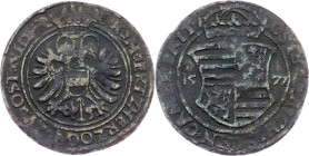 Ferdinand I., Raitpfennig 1577