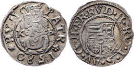 Rudolph II., Denar 1580, KB, Kremnitz