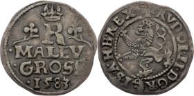 Rudolph II., Maley Groschen 1583, Prague - RARE !
