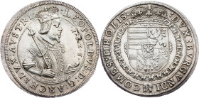 Archduke Leopold V., 1 Thaler 1628, Hall
