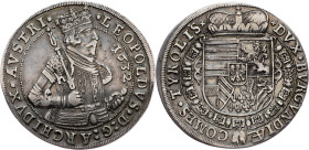 Archduke Leopold V., 1/2 Thaler 1632, Hall