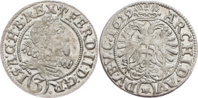Ferdinand II., 3 Kreuzer 1629, HR, Breslau