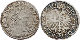 Ferdinand II., 3 Kreuzer 1630, Prague