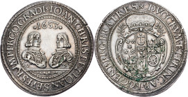 Eggenberg, Johann Christian und Johann Seyfried, 1 Thaler 1653, Krumau