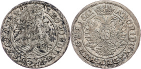Leopold I., 3 Kreuzer 1661, Breslau