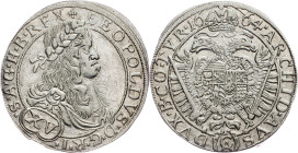 Leopold I., 15 Kreuzer 1664, Vienna