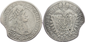 Leopold I., 15 Kreuzer 1664, Vienna