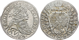 Leopold I., 15 Kreuzer 1675, Vienna