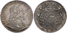 Salzburg, 1/2 Thaler 1787