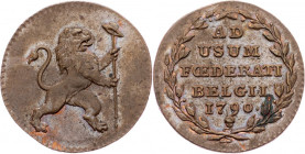 Luxembourg, 2 Liard 1790, Brussels
