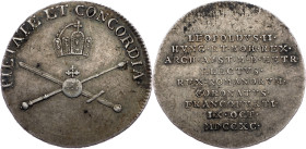 Leopold II., Jeton 1790
