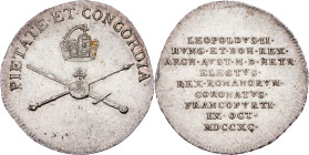 Leopold II., Jeton 1790