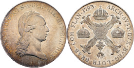 Franz I. (II.), 1 Thaler 1793, A, Vienna